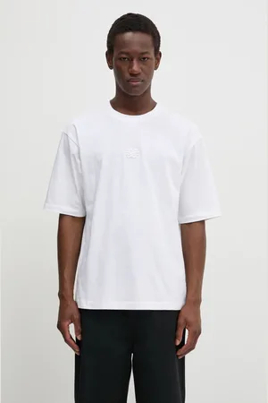 Filling pieces T-shirt bawełniany Boxy Embroidered kolor z aplikacją 74413791901