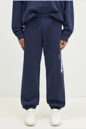 Sporty & Rich Spodnie dresowe bawełniane California kolor z nadrukiem PA036516501BL32