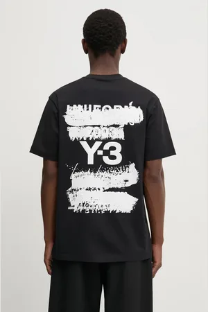 Y-3 T-shirt bawełniany Graphic SS Tee kolor z nadrukiem JN4879