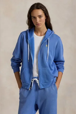Ralph Lauren Bluza damska kolor z kapturem gładka 211943008
