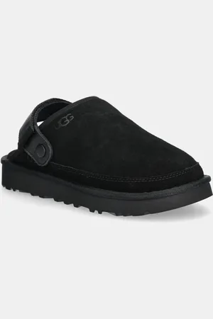 UGG Klapki zamszowe Goldencoast Clog II męskie kolor 1166915-BLK