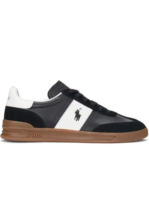 Ralph Lauren Sneakersy skórzane Hrt Aera Pp kolor 809956119001