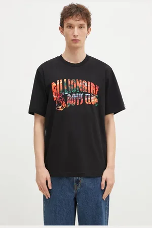 Billionaire Boys Club T-shirt bawełniany Tropical Island Fill Arch Logo męski kolor z nadrukiem B24460