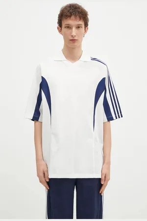 Y-3 Polo Cut Line Tee męski kolor z aplikacją JM3222