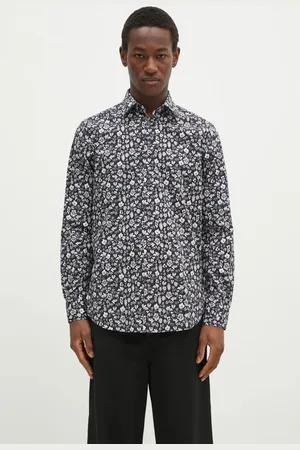 Paul Smith Koszula bawełniana męska kolor slim z kołnierzykiem klasycznym M1R-800P-P02609