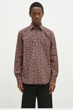 Paul Smith Koszula bawełniana męska kolor slim z kołnierzykiem klasycznym M1R-800P-P02609