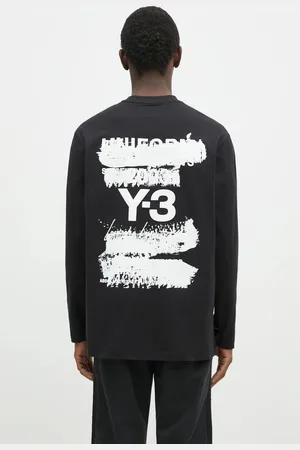 Y-3 Longsleeve Graphic Longsleeve Tee męski kolor z nadrukiem JN4880