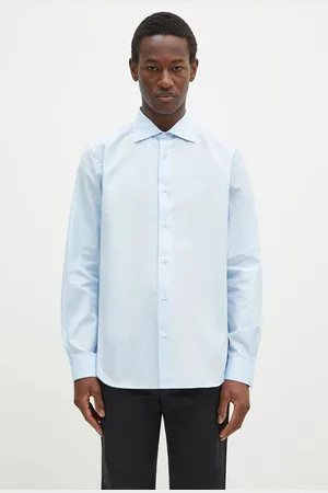 Paul Smith Koszula bawełniana męska kolor slim z kołnierzykiem klasycznym M1R-790Y-M00050