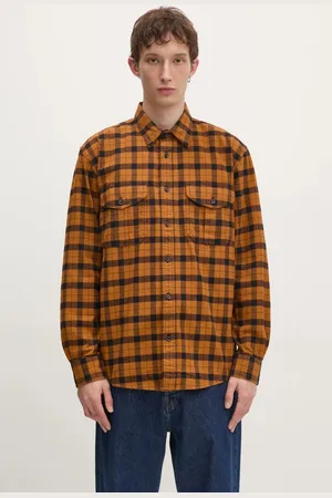 Filson Koszula bawełniana Alaskan Guide Shirt męska kolor regular z kołnierzykiem klasycznym FMCAM0005