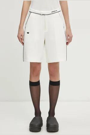 adidas Szorty Bermuda Shorts damskie kolor gładkie high waist JD5475