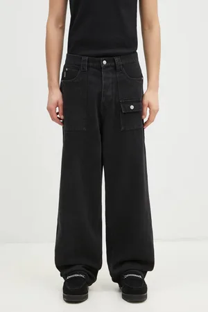 Pleasures Jeansy Grind Baggy męskie P24W029