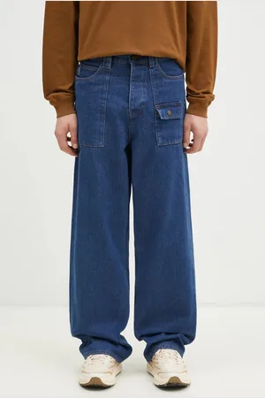 Pleasures Jeansy Grind Baggy męskie P24W029