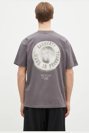Carhartt T-shirt bawełniany Best In Class męski kolor z nadrukiem I034397.2LQXX
