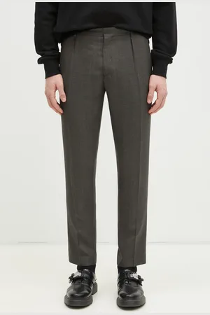 Paul Smith Spodnie wełniane kolor w fasonie chinos M1R-056Z-P02569