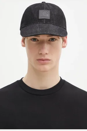 Carhartt Czapka z daszkiem jeansowa Lincoln Cap kolor z aplikacją I034471.8935