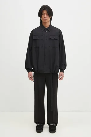 Helmut Lang Koszula Uniform Shirt.Light męska kolor relaxed z kołnierzykiem klasycznym O09HM507