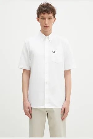 Fred Perry Koszula bawełniana męska kolor regular z kołnierzykiem button-down M8730.100