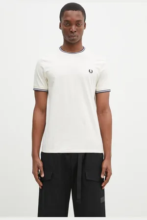 Fred Perry T-shirt bawełniany męski kolor gładki M1588.Y24