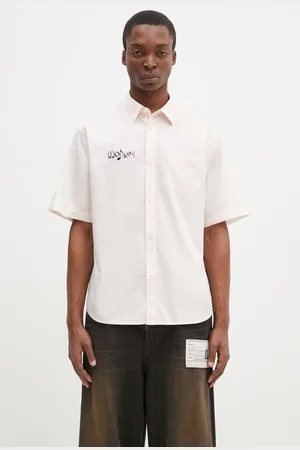 UNDERCOVER Koszula bawełniana Shirt męska kolor regular z kołnierzykiem klasycznym UP1E4403