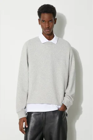 Woolrich Bluza Logo Script Crewneck męska kolor gładka CFWOSW0225MRUT3684