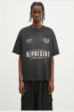 Represent T-shirt bawełniany World Championship męski kolor wzorzysty MLM41143.04