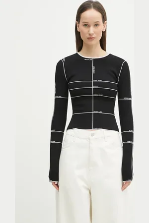 Vetements Sweter Knitted Longsleeve damskie kolor lekki WA66KN110X