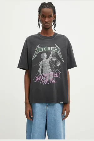 Represent T-shirt Metallica Justice SS męski kolor z nadrukiem MLM4352.230