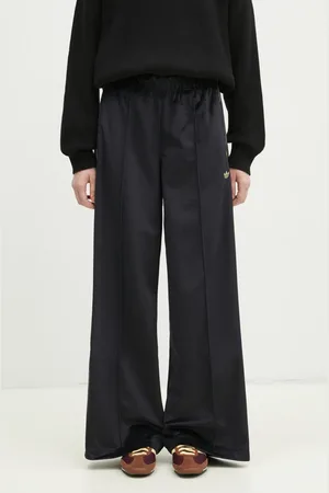 adidas Spodnie dresowe VELOUR TRCKPANT damskie kolor wzorzyste JI5755