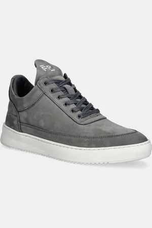 Filling pieces Sneakersy nubukowe Low Top Ripple Nubuck męskie kolor 25122841874