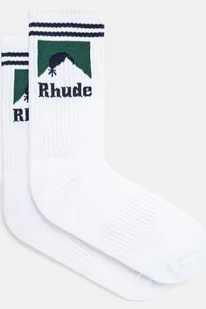 Rhude Skarpetki Striped Moonlight męskie kolor RHPS25SO04117
