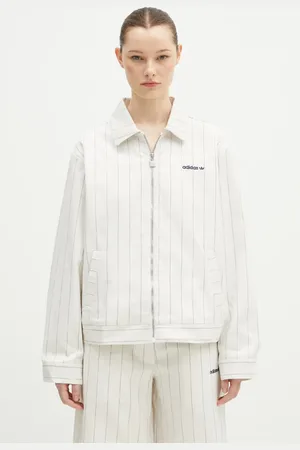 adidas Kurtka Pinstripe H Jacket kolor przejściowa JJ3476