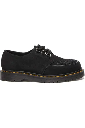 Dr. Martens Półbuty zamszowe Ramsey kolor na płaskim obcasie DM40572001