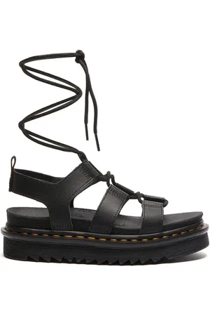 Dr. Martens Sandały skórzane Nartilla damskie kolor na platformie DM31617001