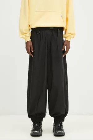 Y-3 Spodnie dresowe 3-Stripes Nylon Pants męskie kolor gładkie JD5998
