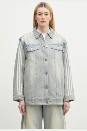 adidas Kurtka DENIM SHIRT JKT kolor przejściowa JX9209
