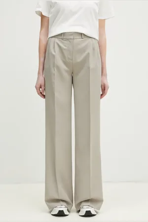 COPERNI Spodnie Wide Leg Tailored damskie kolor szerokie high waist COPP90F3004