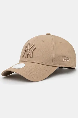 New Era Czapka z daszkiem bawełniana LEAGUE ESSENTIAL 9FORTY® NEW YORK YANKEES kolor gładka 60471463