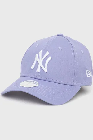 New Era Czapka bawełniana kolor z aplikacją