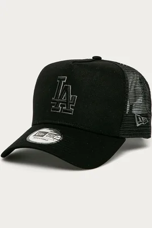 New Era Czapka kolor z aplikacją 12523912-BLACK