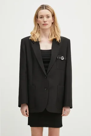 COPERNI Marynarka Belted Pocket Tailored kolor oversize gładka COPV69F3004