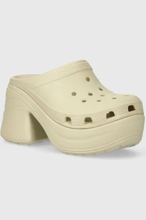 Crocs Klapki Siren Clog damskie kolor na platformie 208547