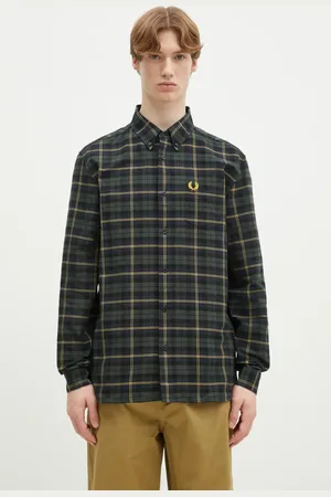 Fred Perry Koszula bawełniana męska kolor regular z kołnierzykiem button-down M9621.608
