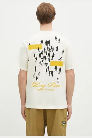 Filling pieces T-shirt bawełniany United by Generations męski kolor z nadrukiem 74499879936