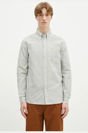 Fred Perry Koszula bawełniana męska kolor regular z kołnierzykiem button-down M6574.X89