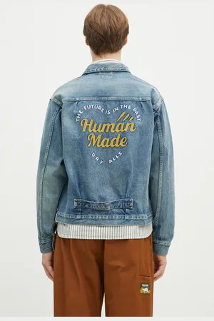 HUMAN MADE Kurtka jeansowa Denim Work Jacket Future kolor przejściowa HM29JK003