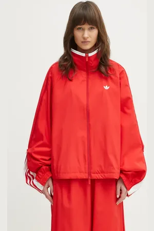 adidas Kurtka WOVEN TT ZIP kolor przejściowa oversize JX9203
