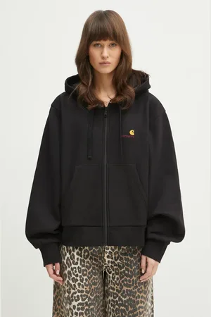 Carhartt Bluza Hd American Scr. Jacket damska kolor z kapturem z aplikacją I033057.89XX
