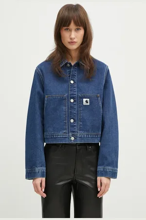 Carhartt Kurtka jeansowa Arca Jacket kolor przejściowa I034874