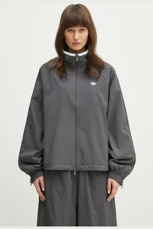 adidas Kurtka WOVEN TT ZIP damska kolor przejściowa oversize JY8879