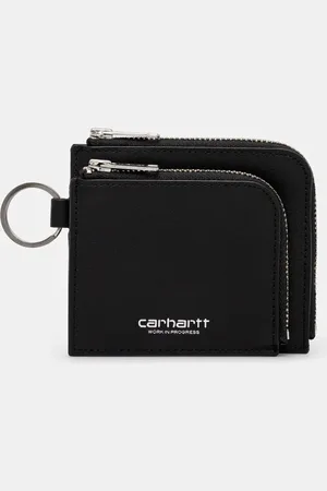 Carhartt Portfel skórzany Double Vegas Zip Wallet kolor I033802